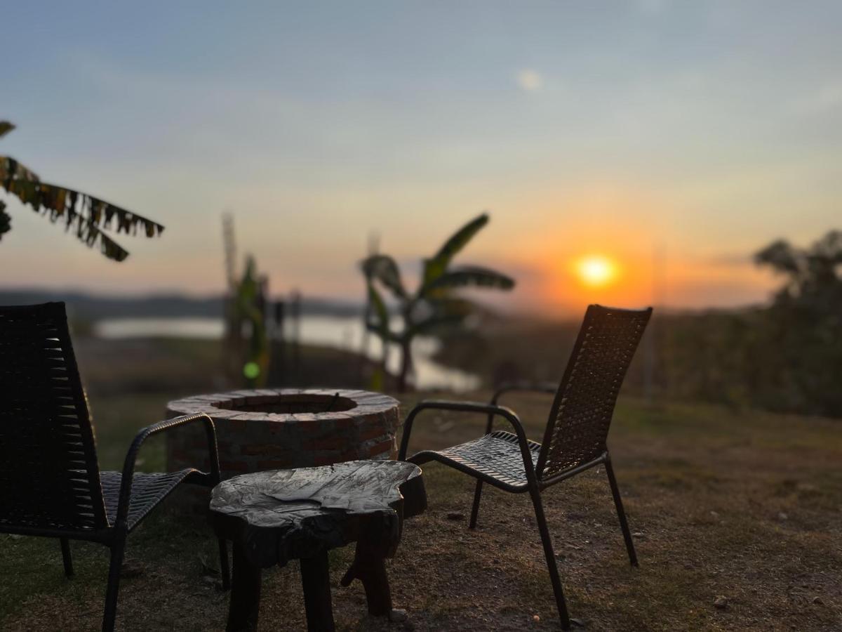 Chale Recanto - Ofuro, Banheira, Vista, Cachoeira E Lago Alexania Eksteriør billede